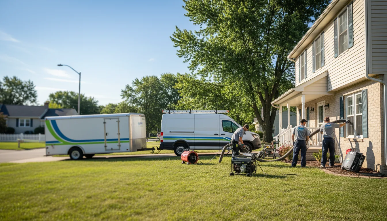 Flooded Basement Restoration And Cleanup With Repair in Colorado near me